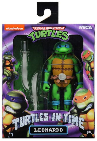 Neca Teenage Mutant Ninja Turtles LEONARDO (Turtles in Time) - Brads Toys