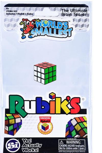 RUBIKS CUBE WORLDS SMALLEST