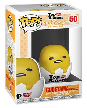 Pop! Sanrio GUDETAMA in SHELL (Gudetama X Nissin)(Available for Pre-Order)