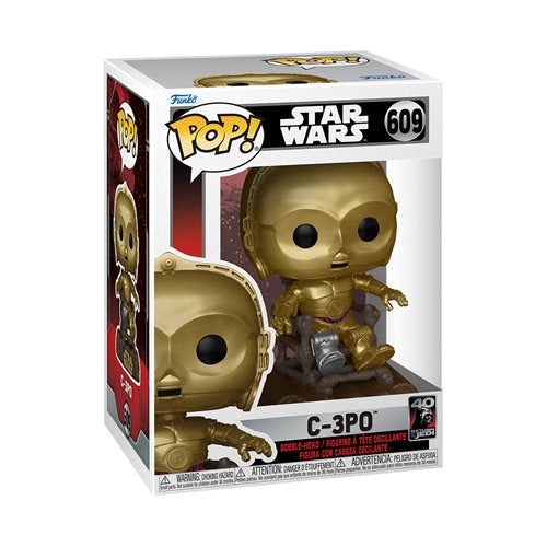 Pop! Star Wars RotJ 40th- C-3PO in Chair #609
