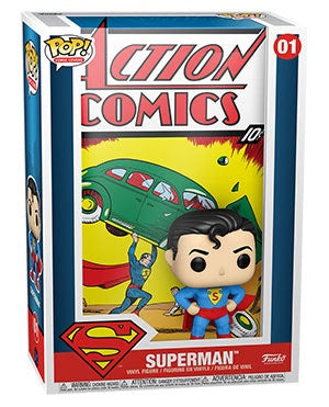 Pop! Vinyl Comic Cover:  SUPERMAN ACTION COMIC #1 (DC Comics)(Available for Pre-Order)