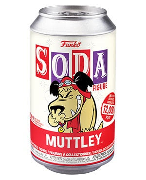 Pop! Vinyl Soda MUTTLEY w/Flocked Chase (Hanna Barbera)(Available for Pre-Order)