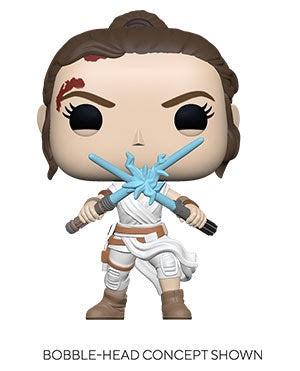 Pop! Star Wars REY w/2 LIGHTSABERS (SW Ep 9)(Available for Pre-Order)