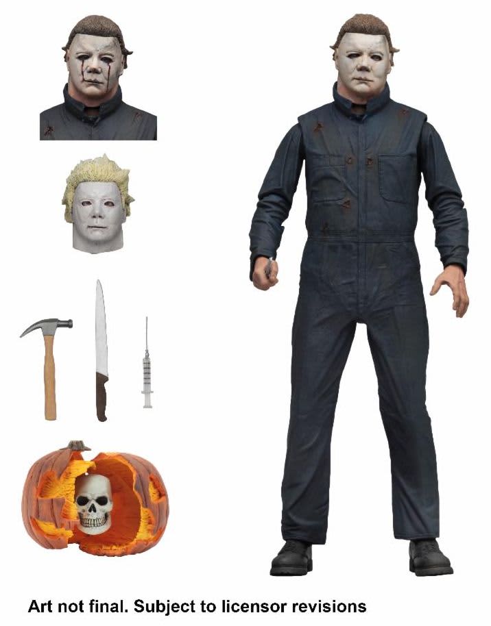 Halloween 2 Clothed Michael Myers NECA figure