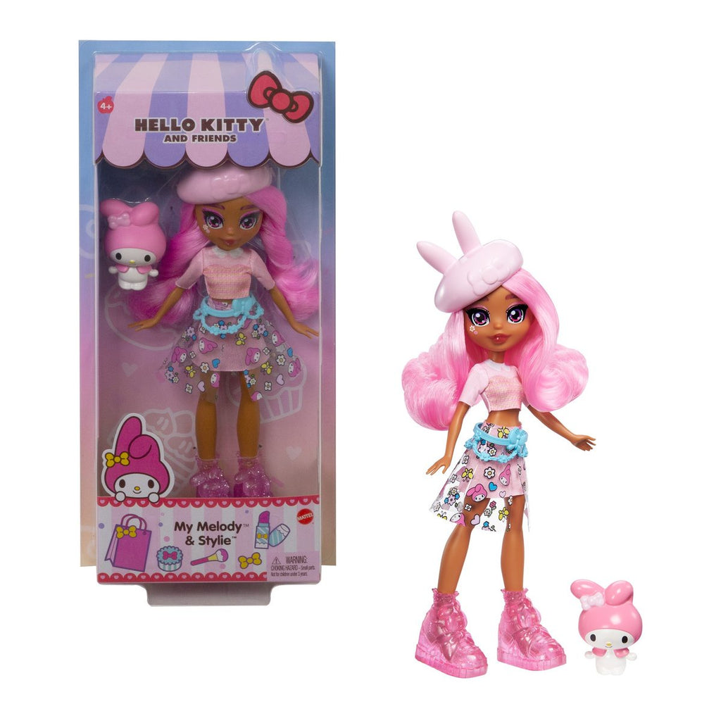 MY MELODY AND STYLIE Hello Kitty and Friends Doll
