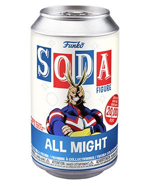 Vinyl Soda ALL MIGHT w/Glow Chase (My Hero Academia)(Available for Pre-Order)