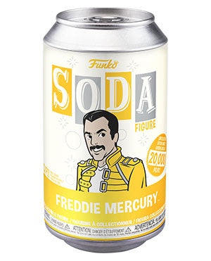 Vinyl Soda FREDDY MERCURY w/Chase (Queen)(Available forPre-Order)