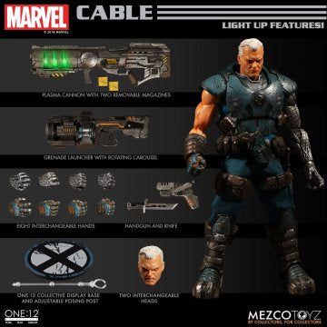 Mezco One:12 CABLE (X-Men) - Brads Toys