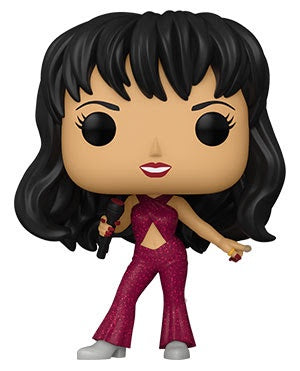 Pop! Rocks SELENA (Burgundy Outfit Glitter)(Available for Pre-Order)