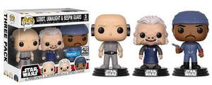Funko Pop! Star Wars LOBOT, UGNAUGHT & BESPIN GUARD 3 Pack Walmart Exclusive - Brads Toys