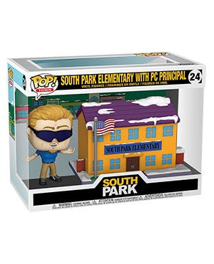 Pop! Town SOUTH PARK ELEMENTARY w/PC PRINCIPLE (Available for Pre-Order)