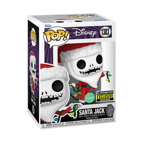 Pop! Disney: Nightmare Before Christmas 30th- Santa  Scented (entertainment earth exclusive)