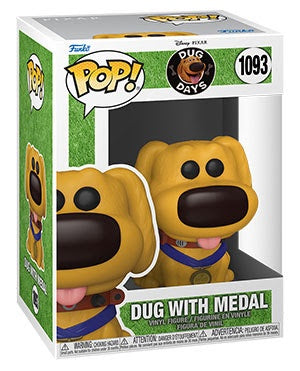 Pop! Disney DUG w/MEDAL #1093 (Dug Days)(Available for Pre-Order)