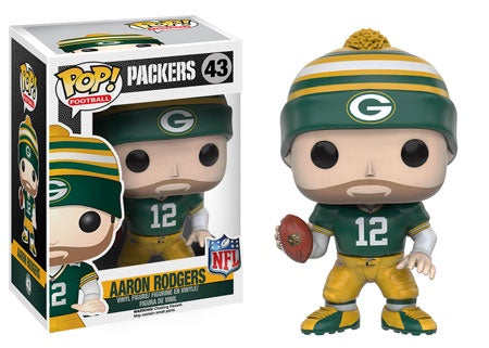 Pop! Football #43 AARON RODGERS Knit Hat (Packers)