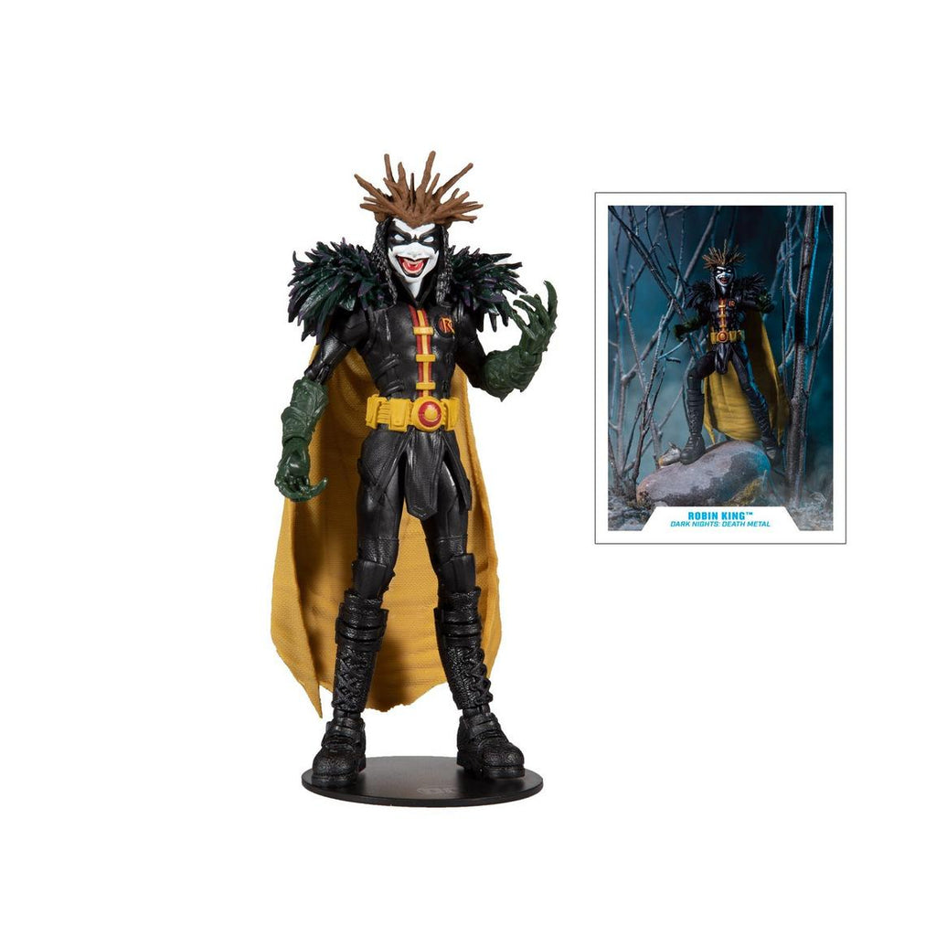 ROBIN KING DC Build-A Figure (Darkfather) Wave 4 Dark Nights Death Metal Action Figure