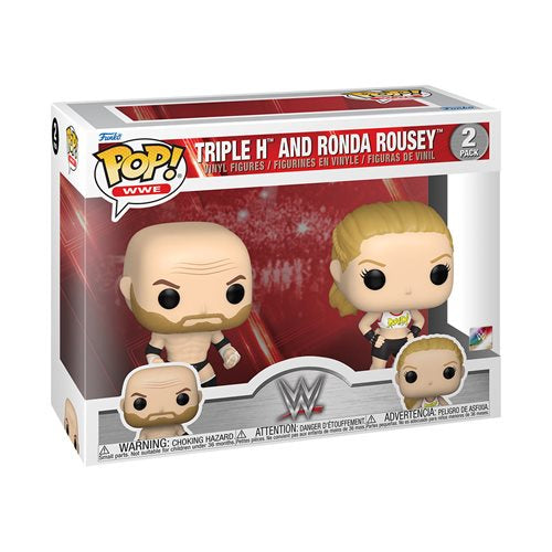 Pop! WWE: Triple H and Rhonda Rousey 2pk