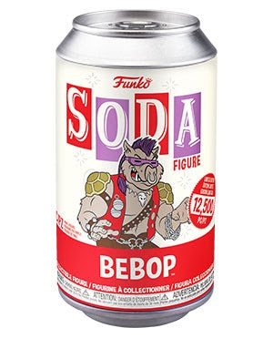 Vinyl Soda BEBOP w/Deco w/Chase Variant (TMNT)(Available for Pre-Order)