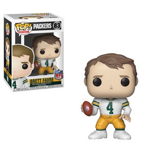 Funko Pop! NFL #83 Brett Favre Away (Green Bay Packers) - Brads Toys