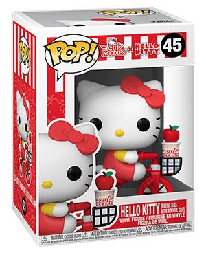 Pop! Sanrio HELLO KITTY on BIKE (Hello Kitty X Nissin)(Available for Pre-Order)