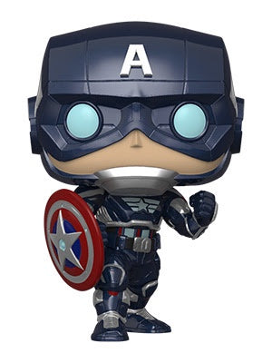 Pop! Marvel Avengers CAPTAIN AMERICA Stark Tech Suit (Available for Pre-Order) - Brads Toys