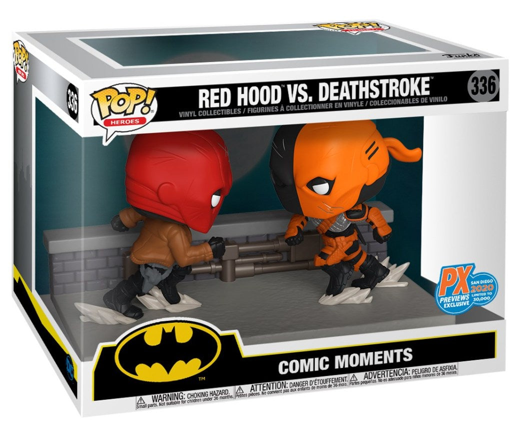 RED HOOD vs DEATHSTROKE SDCC PX Exclusive LE