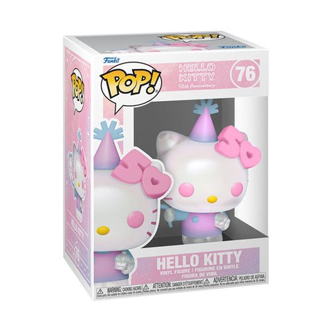 Pop! Sanrio: Hello Kitty 50th Anniversary- Hello Kitty with Balloons