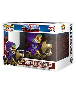 Pop! Rides SKELETOR w/NIGHT STALKER (Masters of the Universe)(Available for Pre-Order)