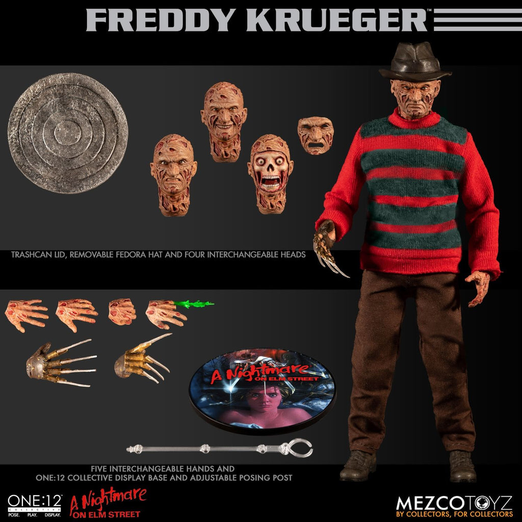 Mezco One:12 FREDDY KRUEGER (A Nightmare on Elm Street) - Brads Toys