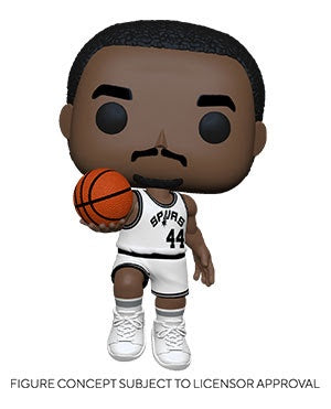 Pop! NBA Legends GEORGE GERVIN (San Antonio Spurs)(Available for Pre-Order)