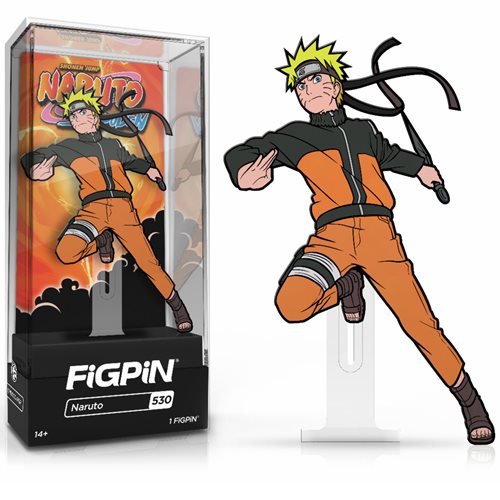 FG1076 Naruto Shippuden Naruto Version 2 FiGPiN  Classic Enamel Pin