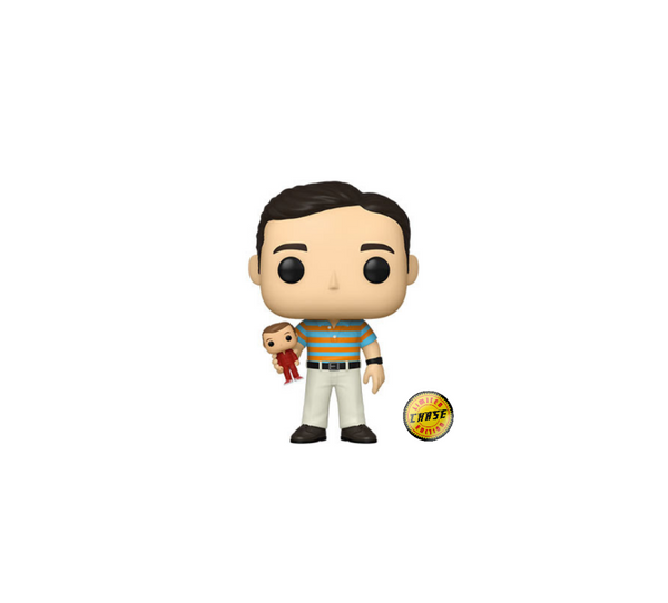 Pop! Movies ANDY Holding Oscar w/Chase Variant (40 Year Old Virgin) #1064 CLEARANCE!