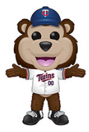 Funko Pop! MLB Mascot T.C. Bear (Twins) - Brads Toys