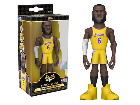 Funko Vinyl Gold 12" LEBRON JAMES w/Chase Variant (Los Angeles Lakers)