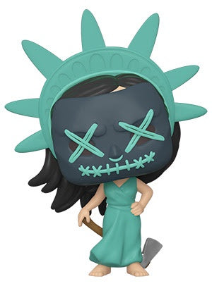Funko Pop! Movies LADY LIBERTY (the Purge Election Year) - Brads Toys