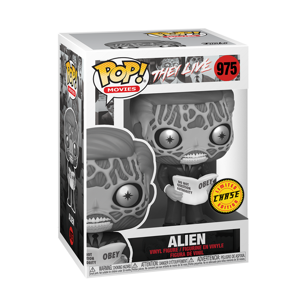 Pop! ALIEN w/Chase #975 (They Live)(Available for Pre-Order)