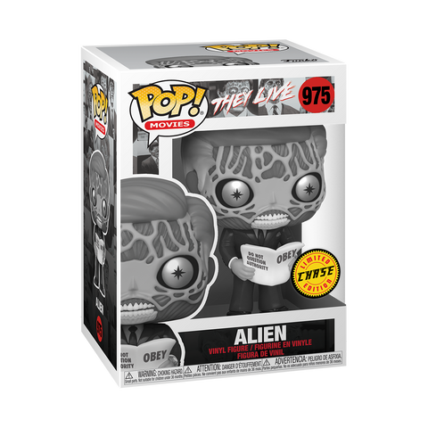 Pop! ALIEN w/Chase #975 (They Live)(Available for Pre-Order)