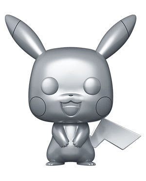 Pop! Games Silver Pikachu (Pokemon)(Available for Pre-Order)