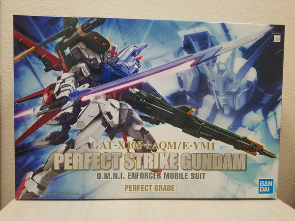 PERFECT STRIKE GUNDAM PG O.M.N.I. ENFORCER MOBILE SUIT (Gundam SeeD)