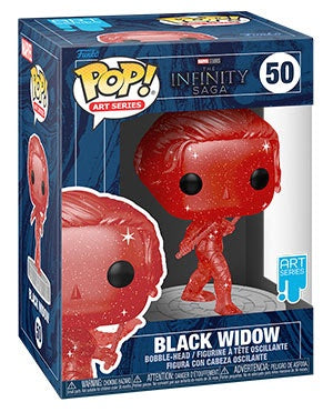 Pop! Artist Series BLACK WIDOW RED (Infinity Saga)(Available for Pre-Order)