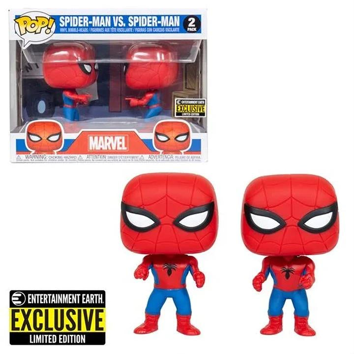 Pop!: Marvel - Spider-Man vs Spider-Man 2 Pack (EE Exclusive)