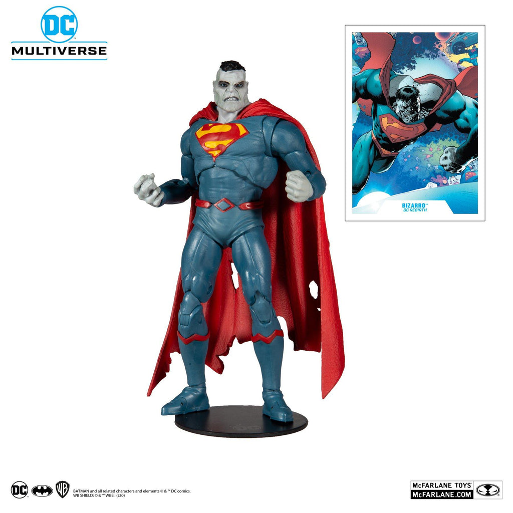 MF15145 DC Multiverse DC Rebirth Superman Bizarro 7-Inch Action Figure