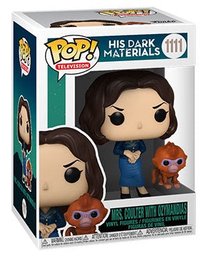 Pop! & Buddy MRS. COULTER w/DAEM (His Dark Materials)(Available for Pre-Order)