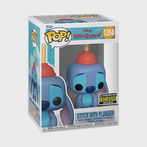 Pop! Disney: Lilo & Sitch- Stitch with Plunger (Entertainment Earth Exclusive)