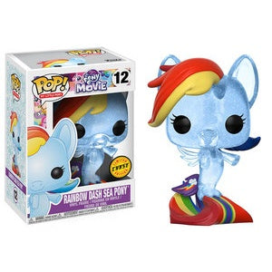 Funko Pop! My Little Pony #12 RAINBOW DASH SEA PONY - Brads Toys