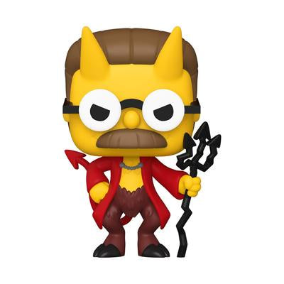 Pop! Animation DEVIL FLANDERS (Simpsons Treehouse of Horror)(Available for Pre-Order)