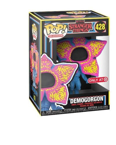 Pop! TV #428 Stranger Things DEMOGORGON (Black Light) Target Exclusive