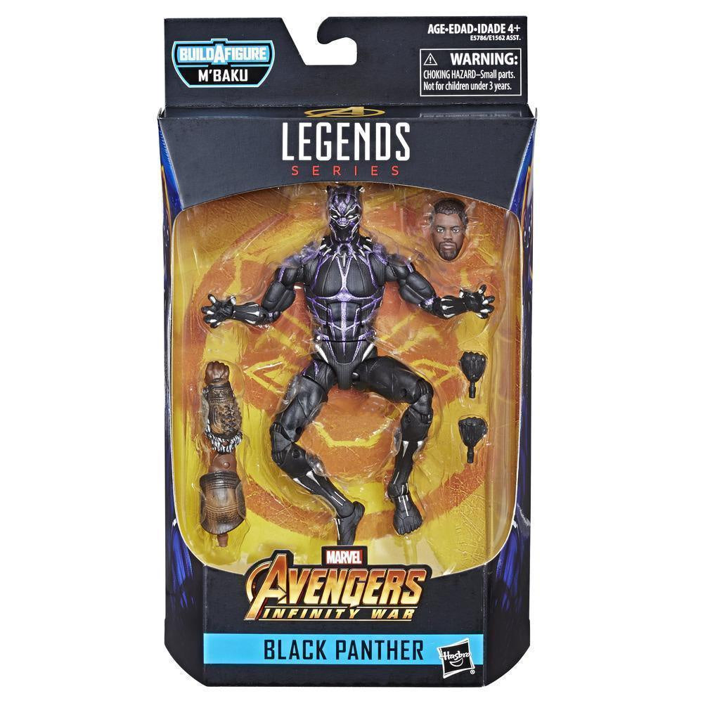 Marvel Legends BLACK PANTHER Vibranium Suit M'Baku Series - Brads Toys