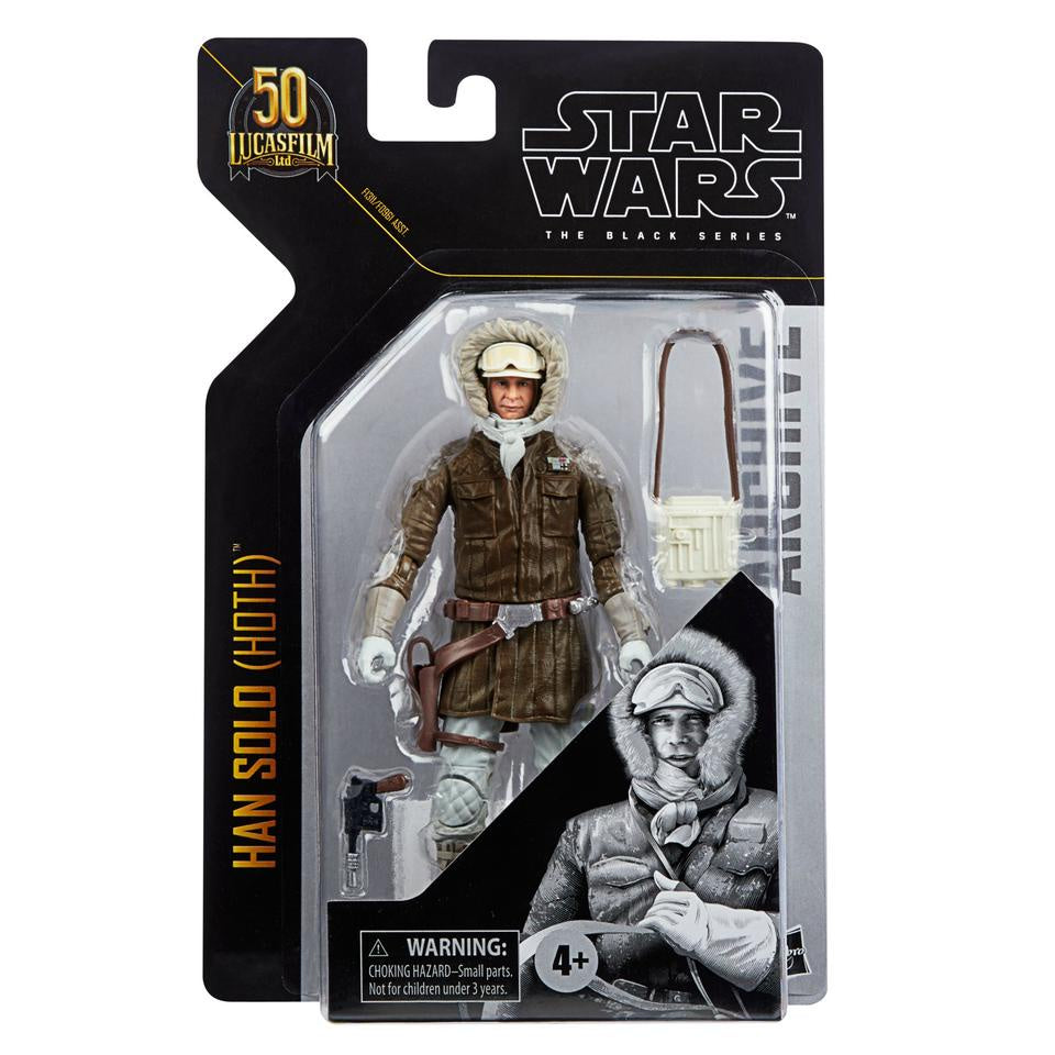 HSF0961A Star Wars The Black Series Archive Action Figures Wave 1 HAN SOLO (HOTH)