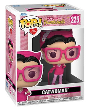 Pop! DC Bombshells Pink CATWOMAN (Breast Cancer Awareness)(Available for Pre-Order)