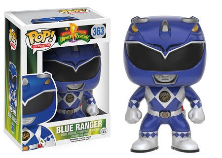 Funko Pop! Television #363 BLUE RANGER (Mighty Morphin Power Rangers) - Brads Toys